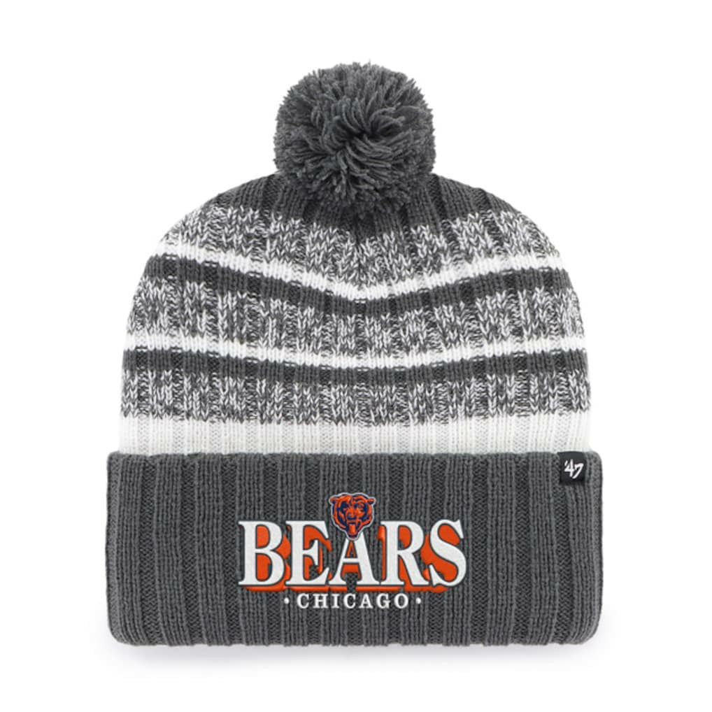 Chicago Bears 47 brand '47 Tavern Cuffed Knit Hat with Pom