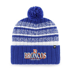 Denver Broncos 47 brand '47 Tavern Cuffed Knit Hat with Pom