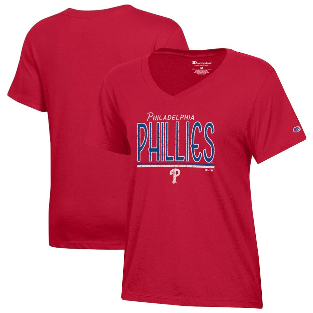 Philadelphia Phillies Champion Women's Core V-Neck T-Shirt | MLB Online