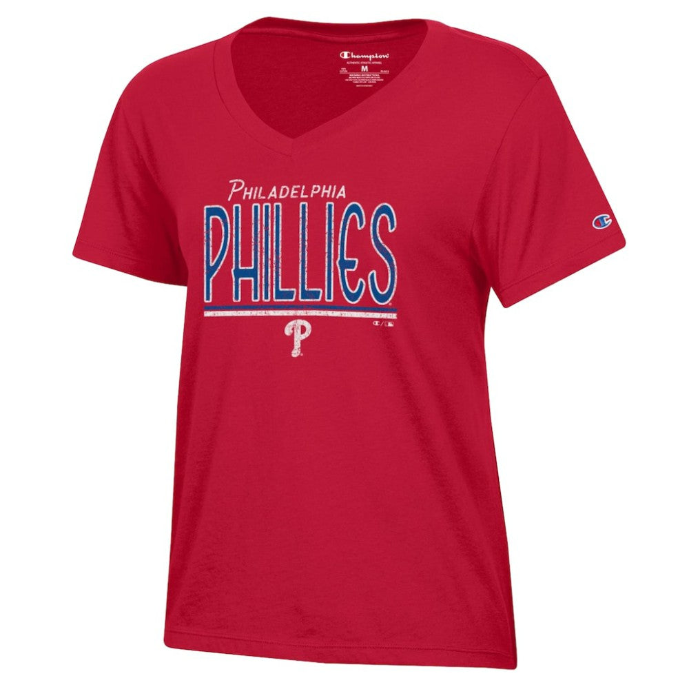 Philadelphia Phillies Champion Women's Core V-Neck T-Shirt | MLB Online