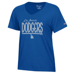 Los Angeles Dodgers Champion Women's Core V-Neck T-Shirt | MLB New