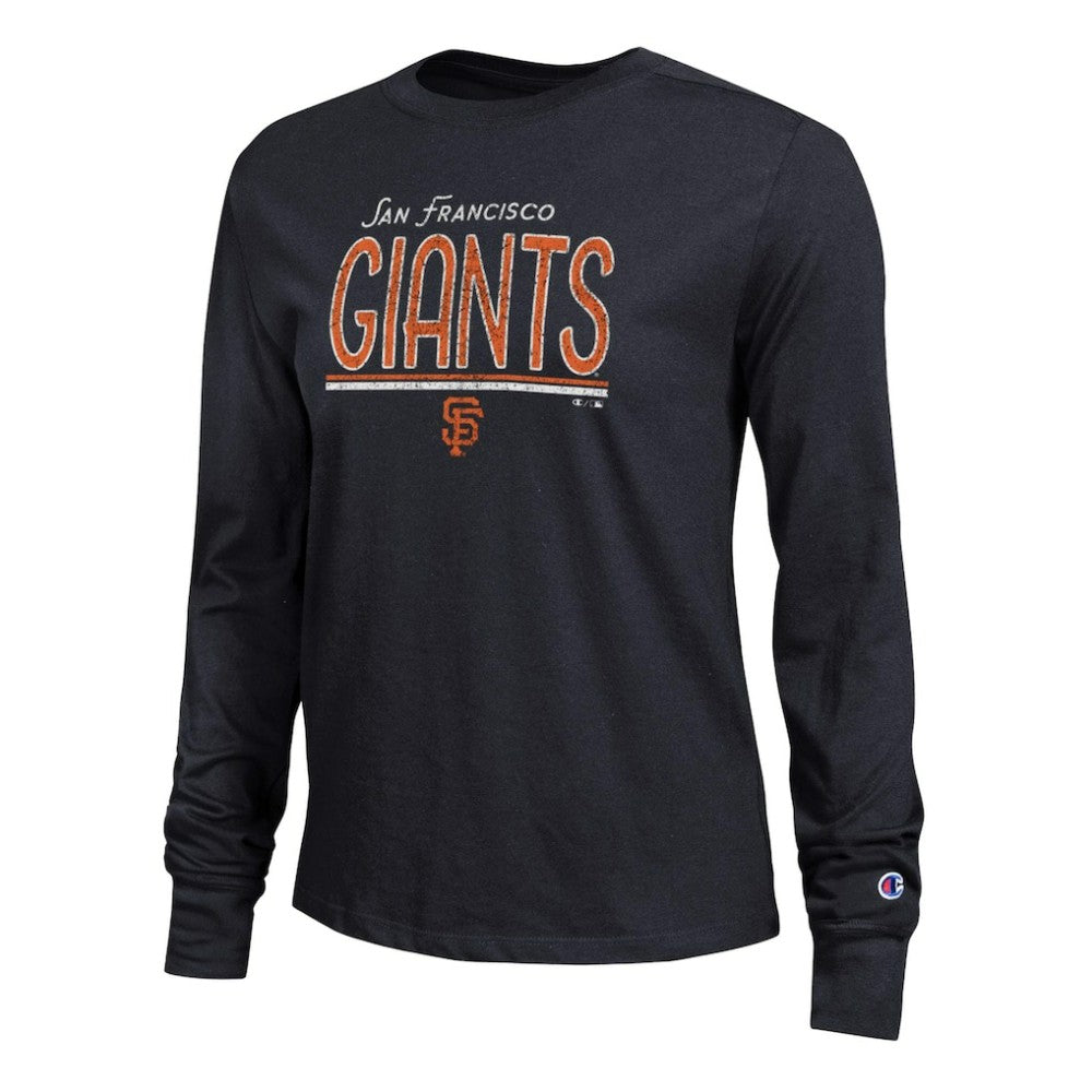 San Francisco Giants Champion Women's Long Sleeve T-Shirt | MLB New