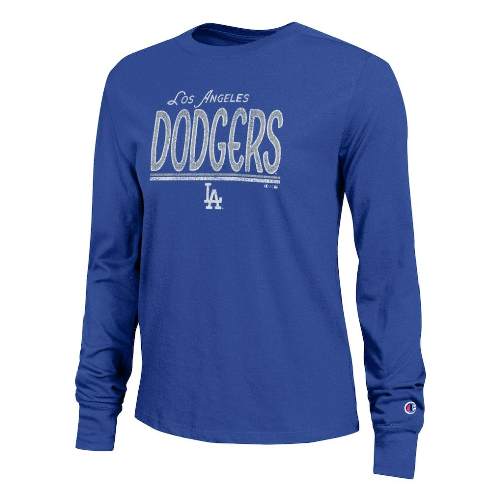 Los Angeles Dodgers Champion Women's Long Sleeve T-Shirt | MLB Outlet