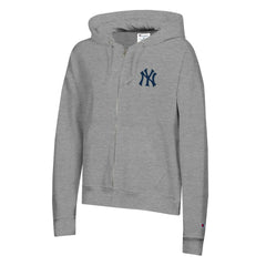 New York Yankees Champion Women's Powerblend Fleece Full-Zip Hoodie | MLB Sale