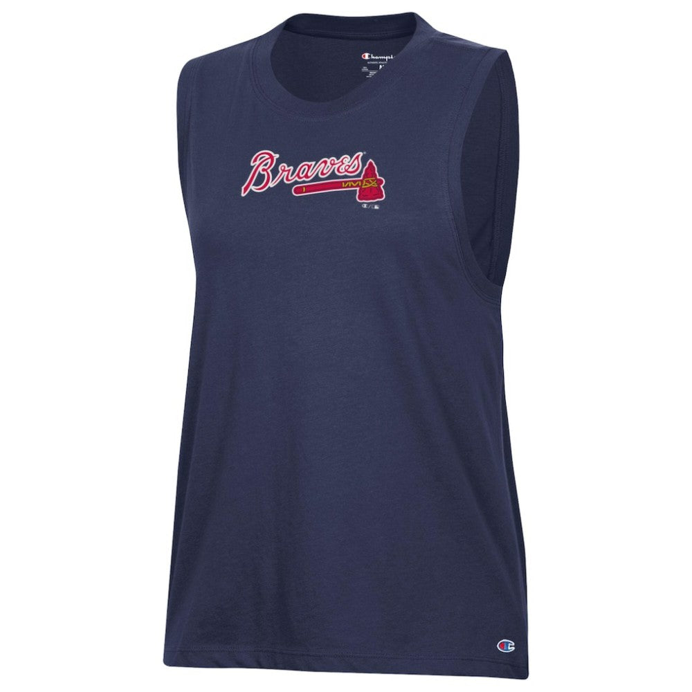 Atlanta Braves Champion Women's Muscle Tank Top | MLB Shop
