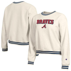 Atlanta Braves Champion Women's Reverse Weave Sweatshirt | MLB Online