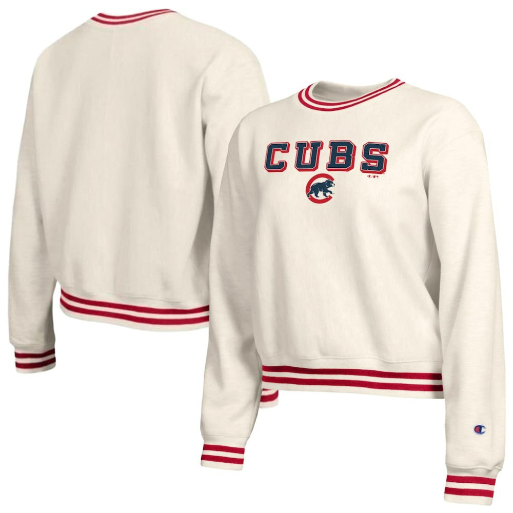 Chicago Cubs Champion Women's Reverse Weave Sweatshirt | MLB For sale