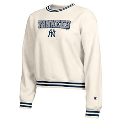 New York Yankees Champion Women's Reverse Weave Sweatshirt | MLB Online