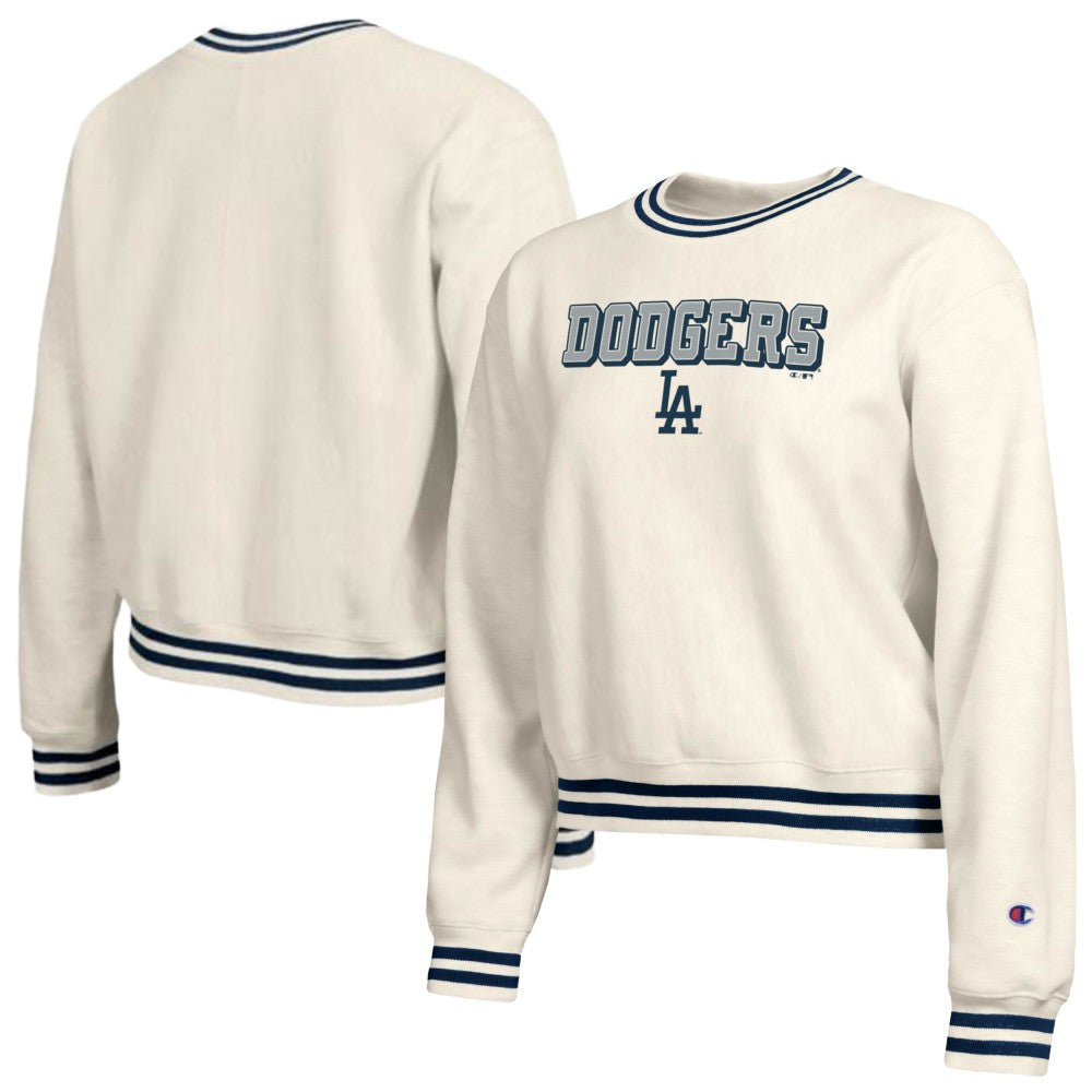 Los Angeles Dodgers Champion Women's Reverse Weave Sweatshirt | MLB Discount