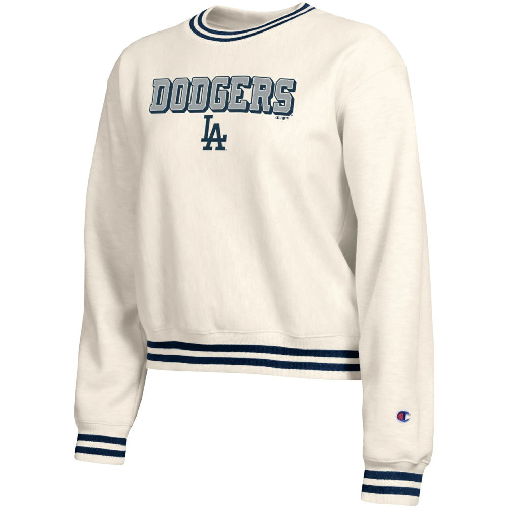 Los Angeles Dodgers Champion Women's Reverse Weave Sweatshirt | MLB Discount