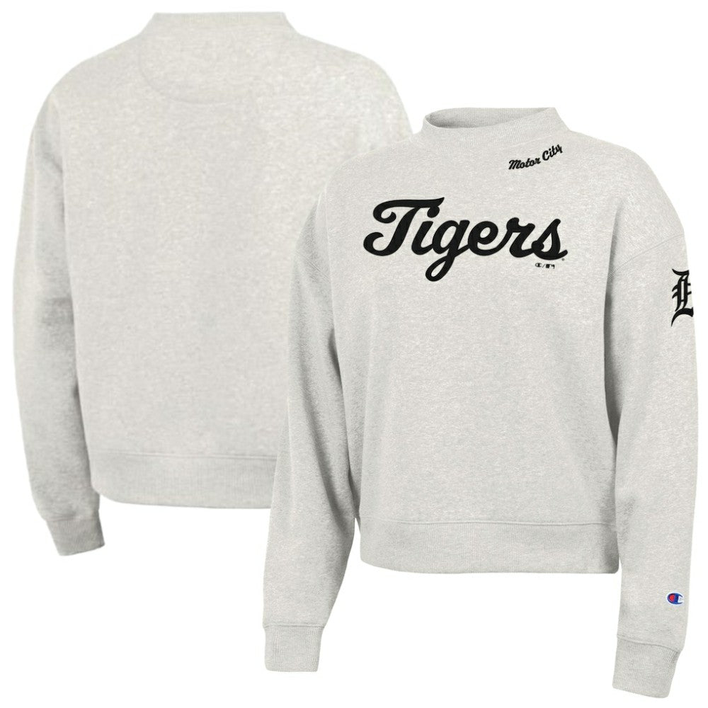 Detroit Tigers Champion Women's Triumph Tri-Blend Sweatshirt | MLB New