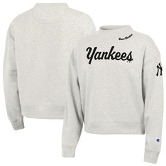New York Yankees Champion Women's Triumph Tri-Blend Sweatshirt | MLB For sale