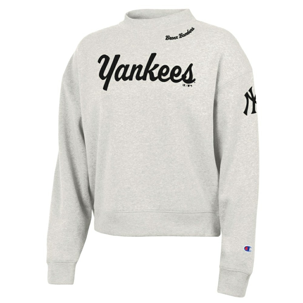 New York Yankees Champion Women's Triumph Tri-Blend Sweatshirt | MLB For sale