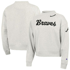 Atlanta Braves Champion Women's Triumph Tri-Blend Sweatshirt | MLB Sale