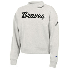 Atlanta Braves Champion Women's Triumph Tri-Blend Sweatshirt | MLB Sale