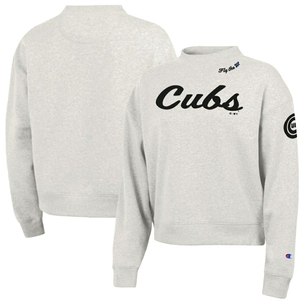Chicago Cubs Champion Women's Triumph Tri-Blend Sweatshirt | MLB Online