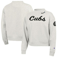 Chicago Cubs Champion Women's Triumph Tri-Blend Sweatshirt | MLB Online