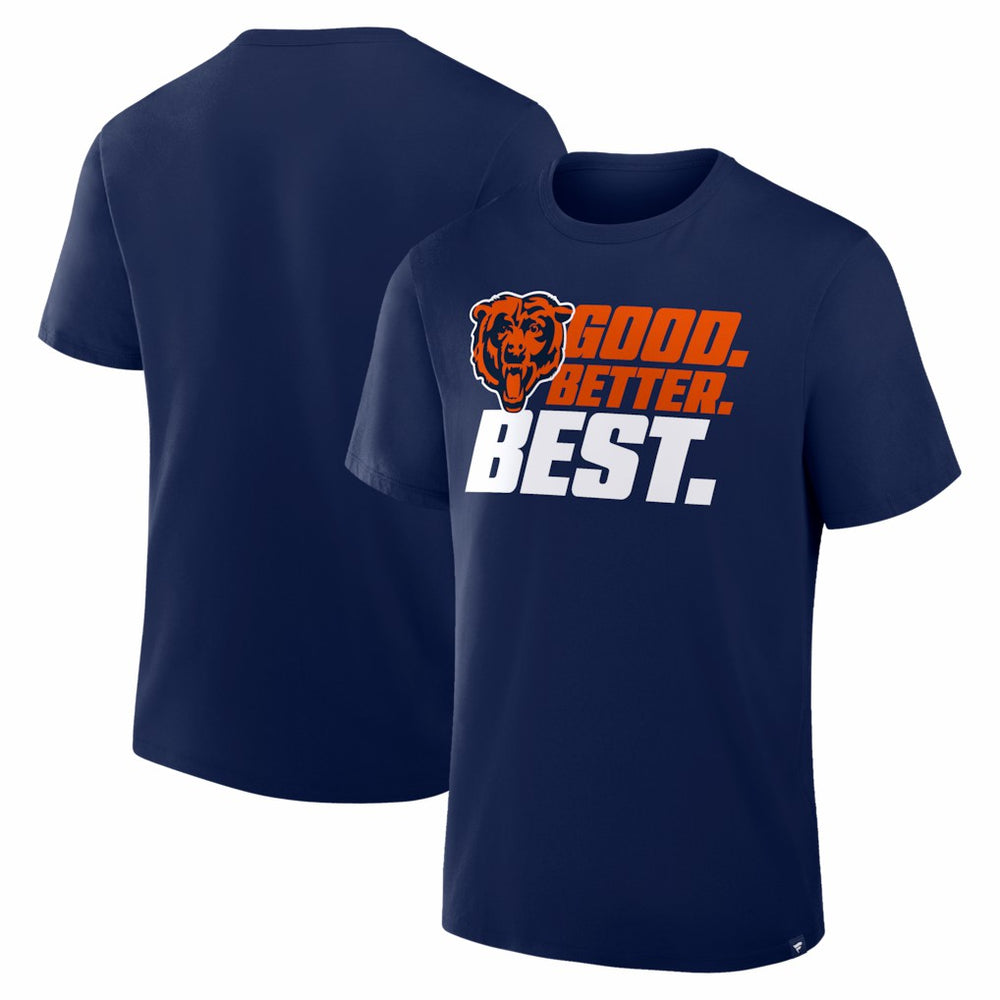Chicago Bears  Good. Better. Best. T-Shirt
