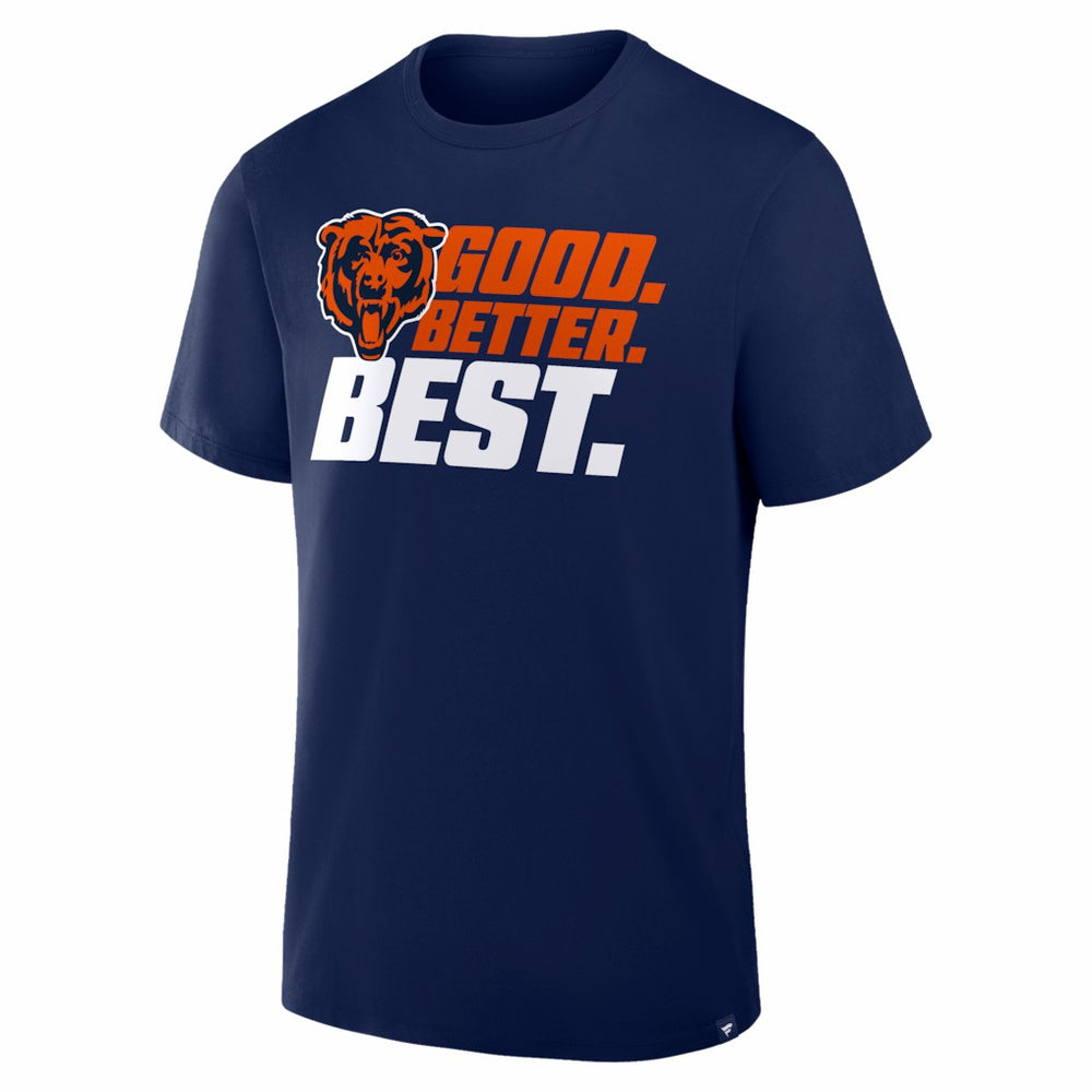 Chicago Bears  Good. Better. Best. T-Shirt