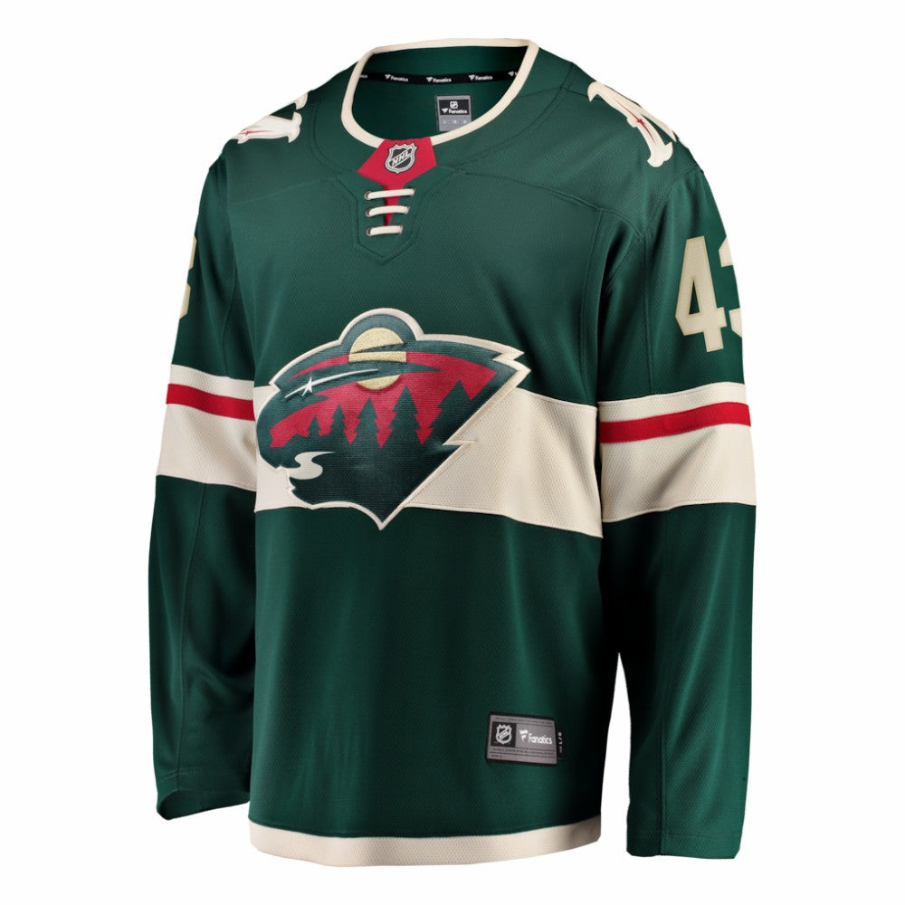 Quinn Hughes Minnesota Wild Fanatics Home Breakaway Jersey Online