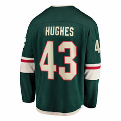 Quinn Hughes Minnesota Wild Fanatics Home Breakaway Jersey Online