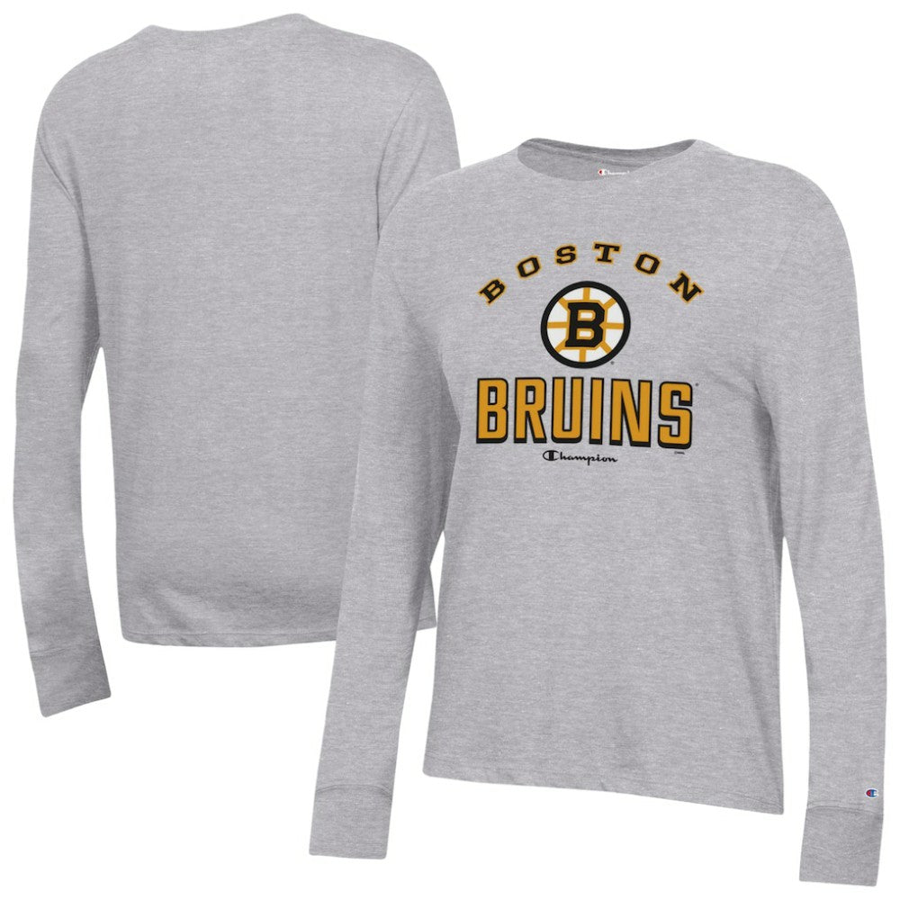 Boston Bruins Champion Women's Core Long Sleeve T-Shirt Sale