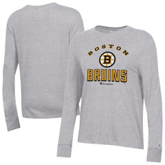 Boston Bruins Champion Women's Core Long Sleeve T-Shirt Sale