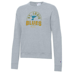 St. Louis Blues Champion Women's Powerblend Fleece Sweatshirt Outlet