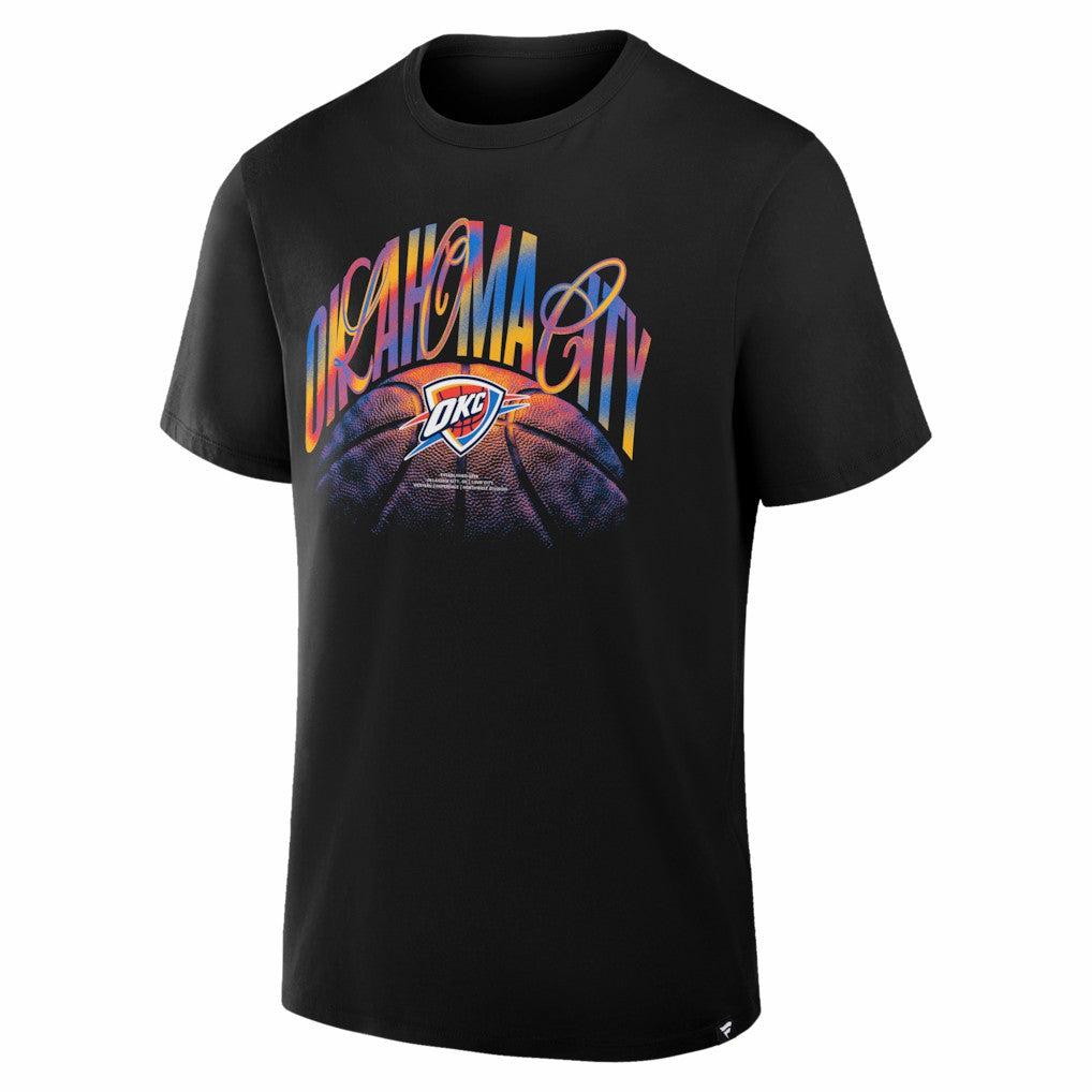 Oklahoma City Thunder Chase Chrome T-Shirt New