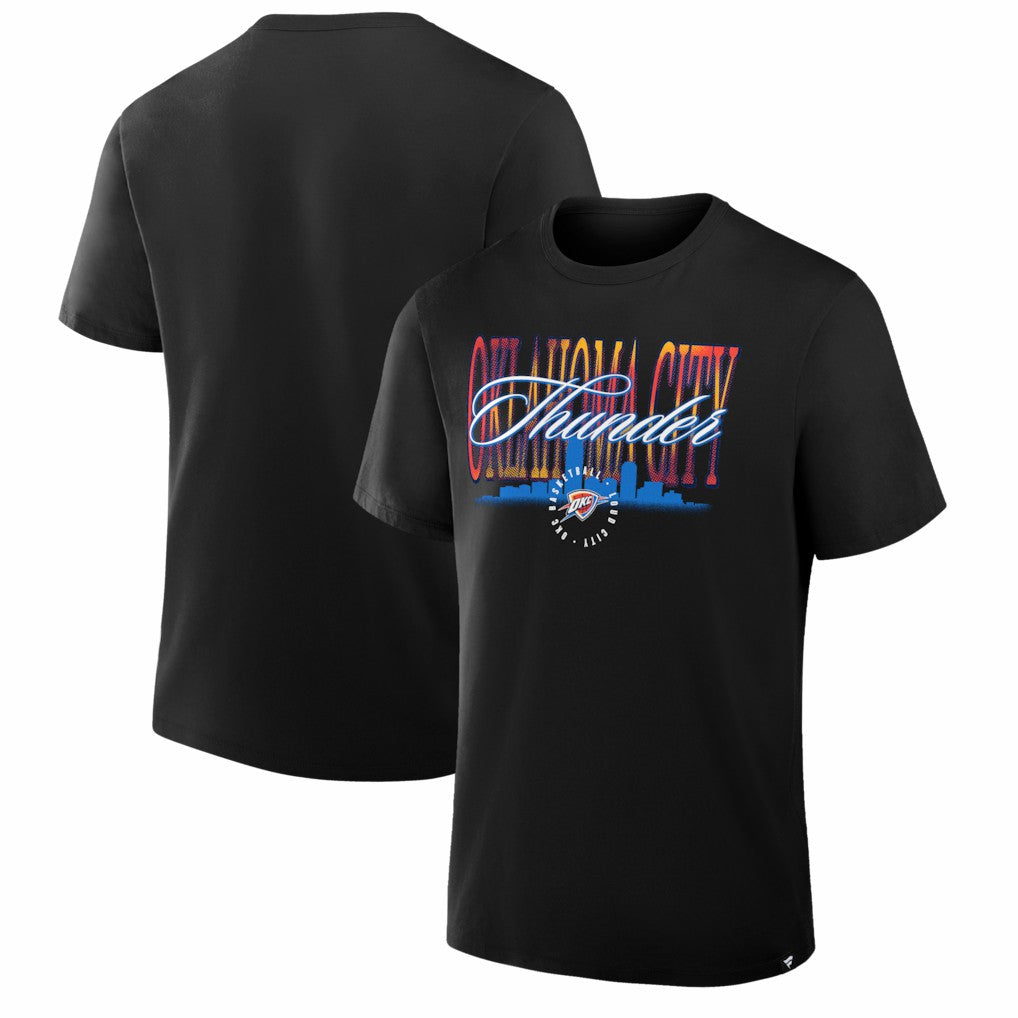 Oklahoma City Thunder Chase Chrome T-Shirt For Sale