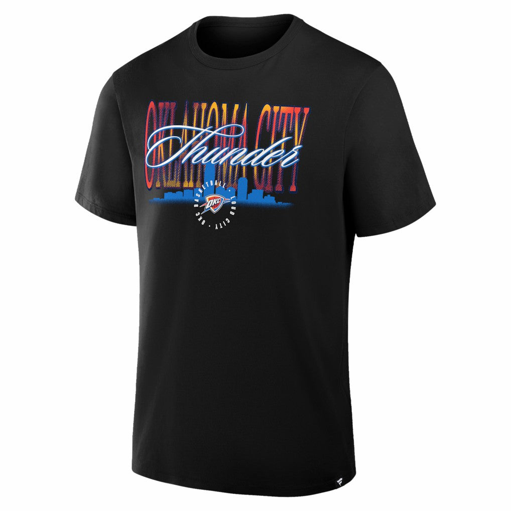 Oklahoma City Thunder Chase Chrome T-Shirt For Sale