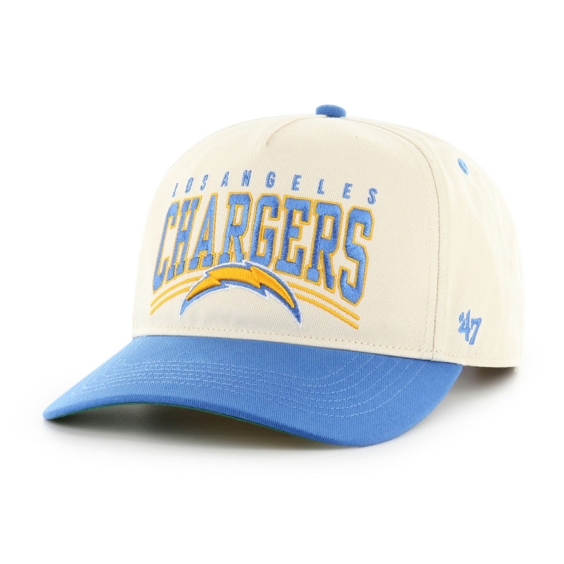 Los Angeles Chargers 47 brand '47 Flection Relaxed Hitch Adjustable Hat