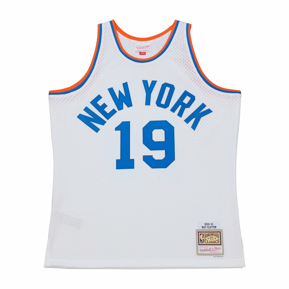 Nathaniel Clifton New York Knicks 1950-51 Pioneers Swingman Jersey New