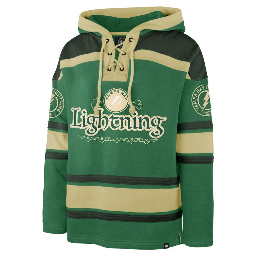 Tampa Bay Lightning '47 McLucky Superior Lacer Hoodie On Sale