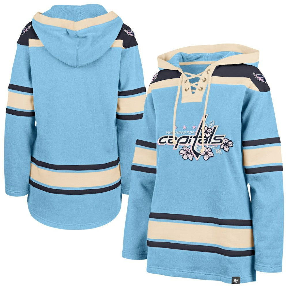 Washington Capitals '47 Women's Superior Lacer Pullover Hoodie On Sale