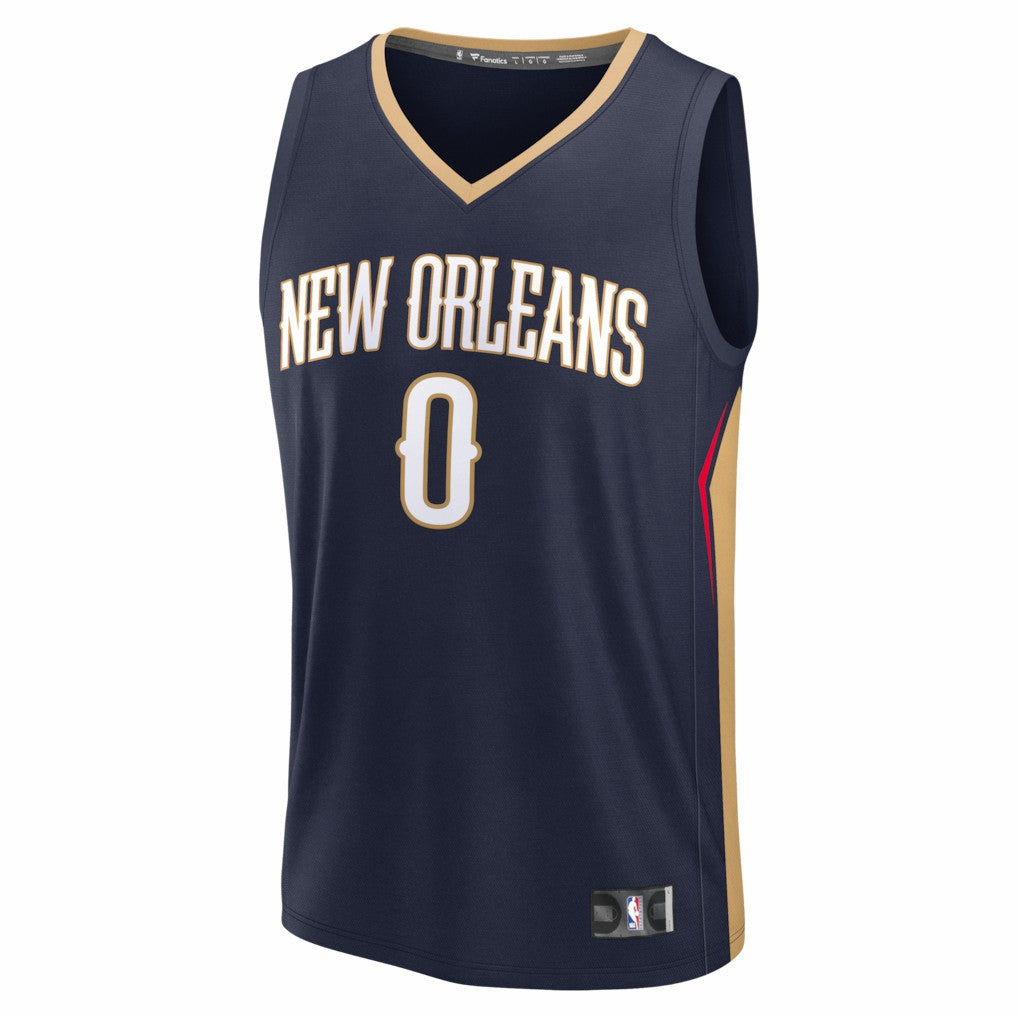 Jeremiah Fears New Orleans Pelicans Fast Break Replica Jersey New