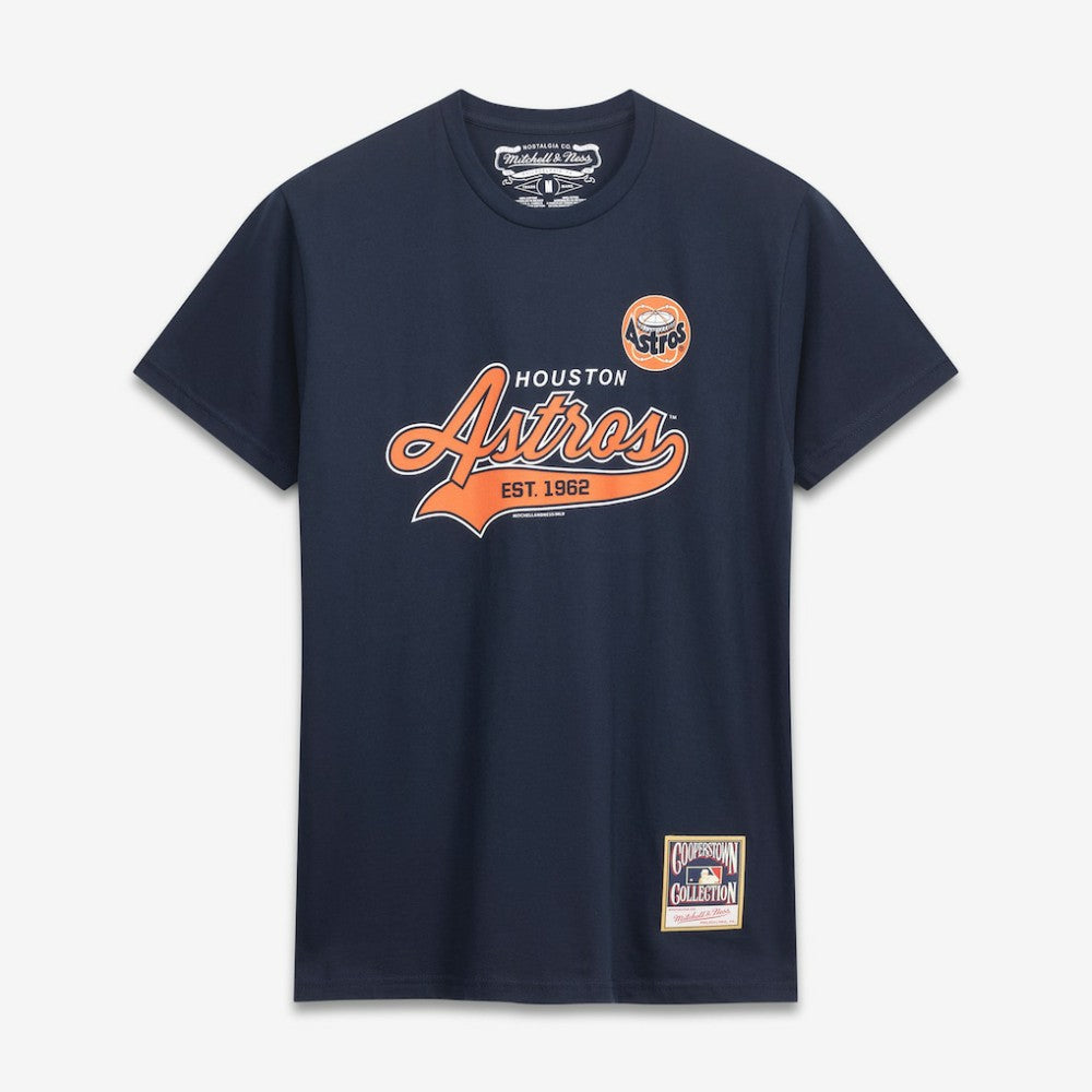 Houston Astros Mitchell & Ness Script Sweep Arch T-Shirt | MLB Near me