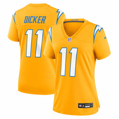 Los Angeles Chargers Nike Cameron Dicker  Women's Alternate Game Jersey