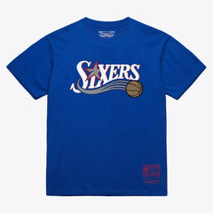 Philadelphia 76ers Unisex Hardwood Classics Arch T-Shirt Discount