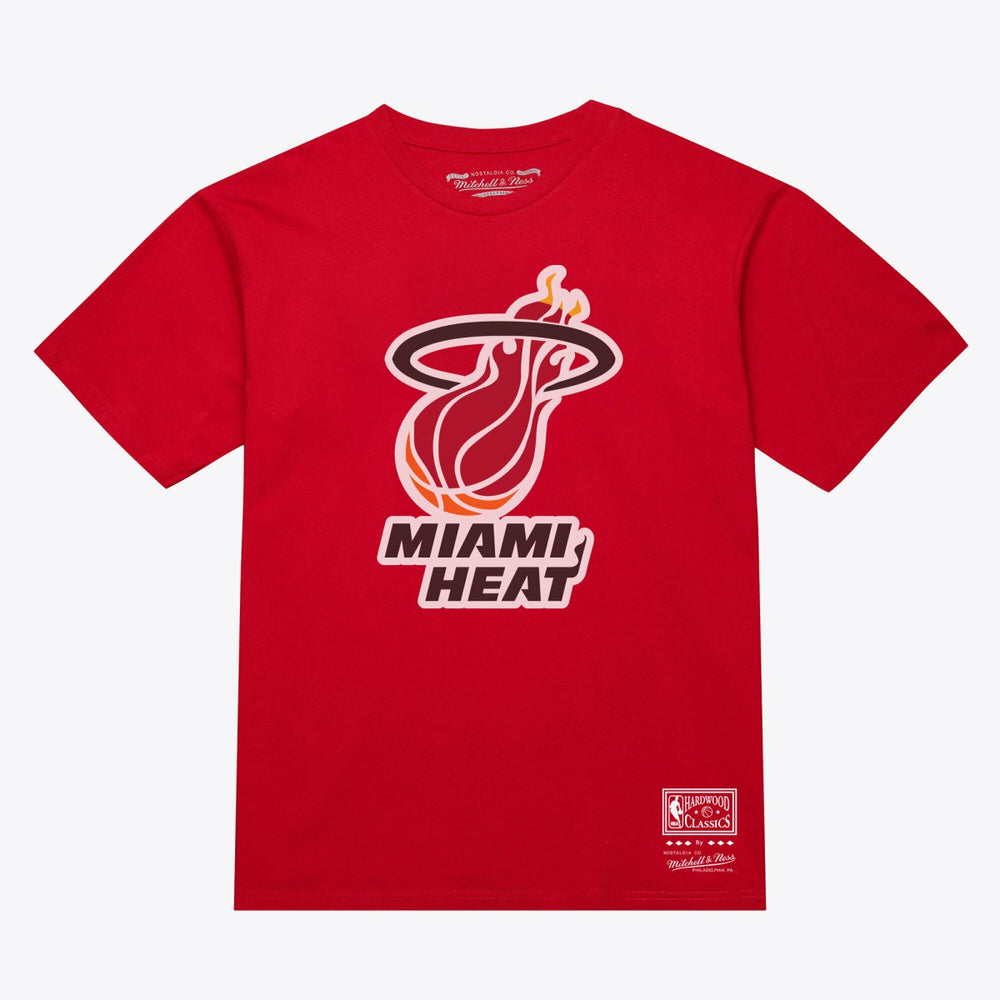 Miami Heat Unisex Hardwood Classics Arch T-Shirt Discount
