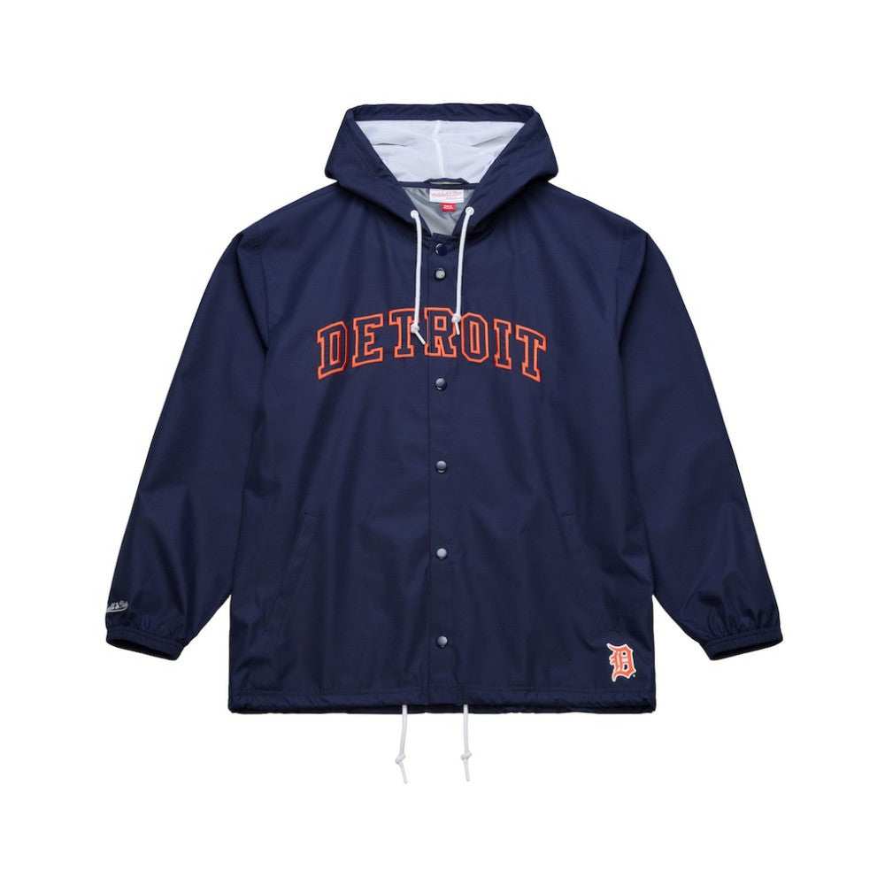 Detroit Tigers Mitchell & Ness Full-Snap Hooded Coaches Jacket | MLB Online