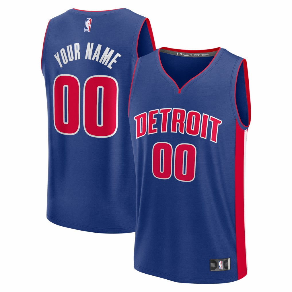 Detroit Pistons Youth Fastbreak Custom Jersey sale Discount