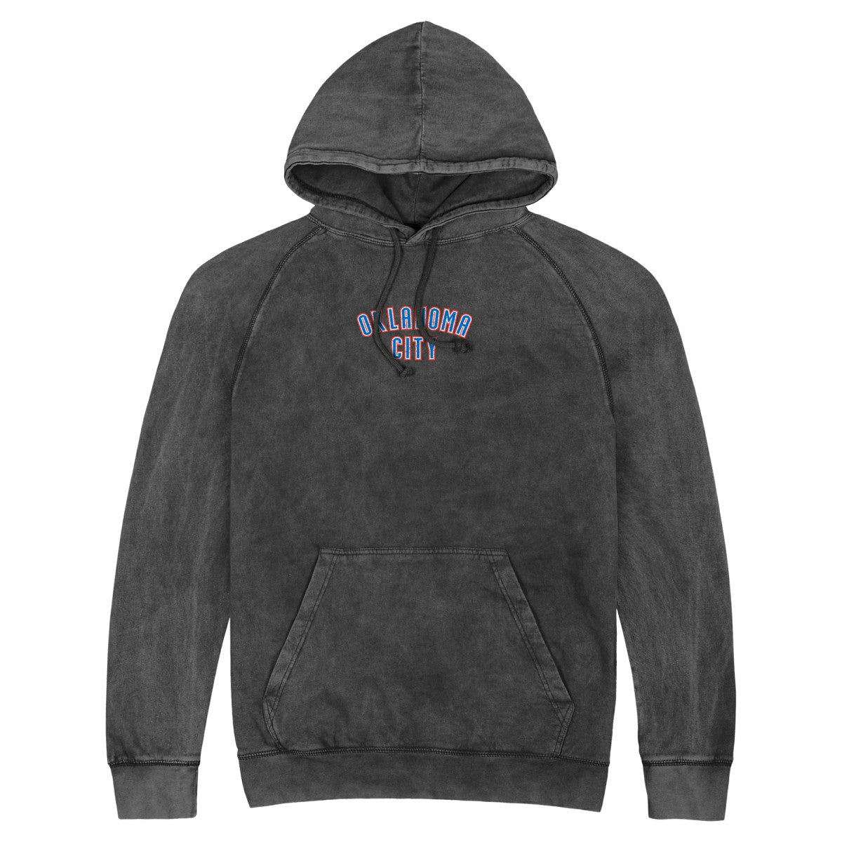 Oklahoma City Thunder Stadium Essentials Unisex Get Back Vintage Raglan Hoodie Discount