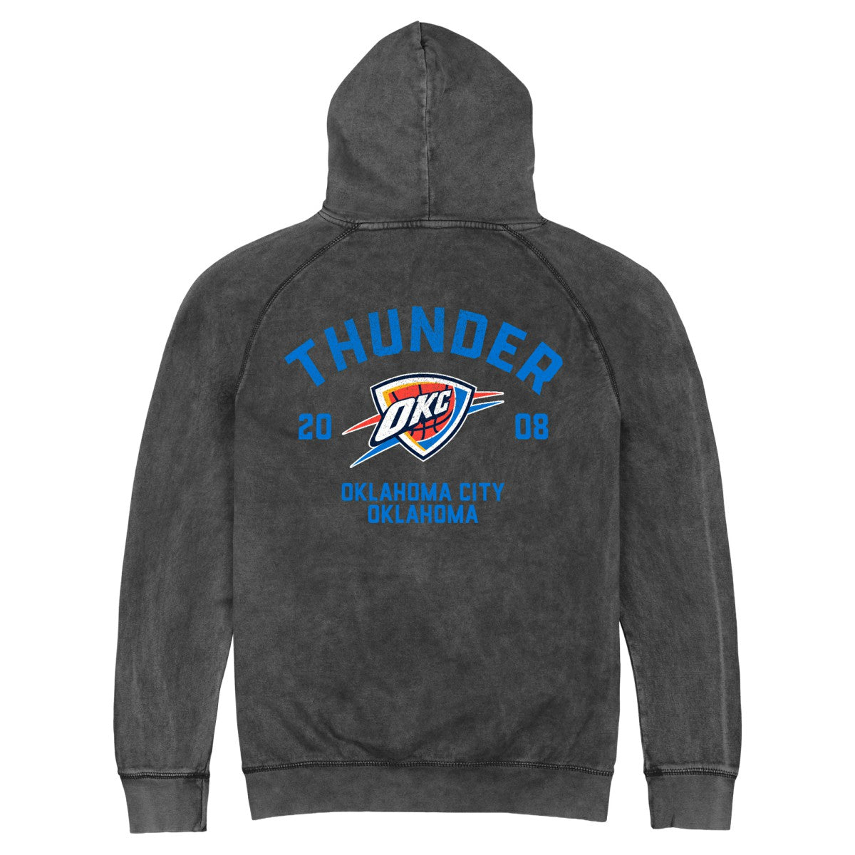 Oklahoma City Thunder Stadium Essentials Unisex Get Back Vintage Raglan Hoodie Discount