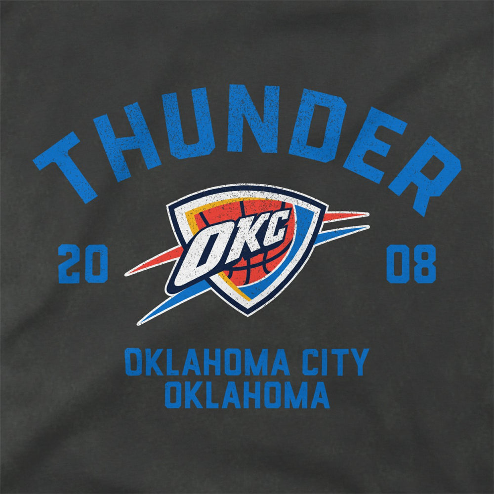 Oklahoma City Thunder Stadium Essentials Unisex Get Back Vintage Raglan Hoodie Discount