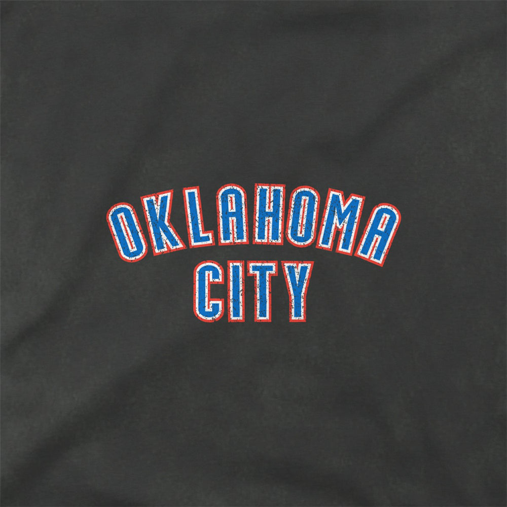 Oklahoma City Thunder Stadium Essentials Unisex Get Back Vintage Raglan Hoodie Discount