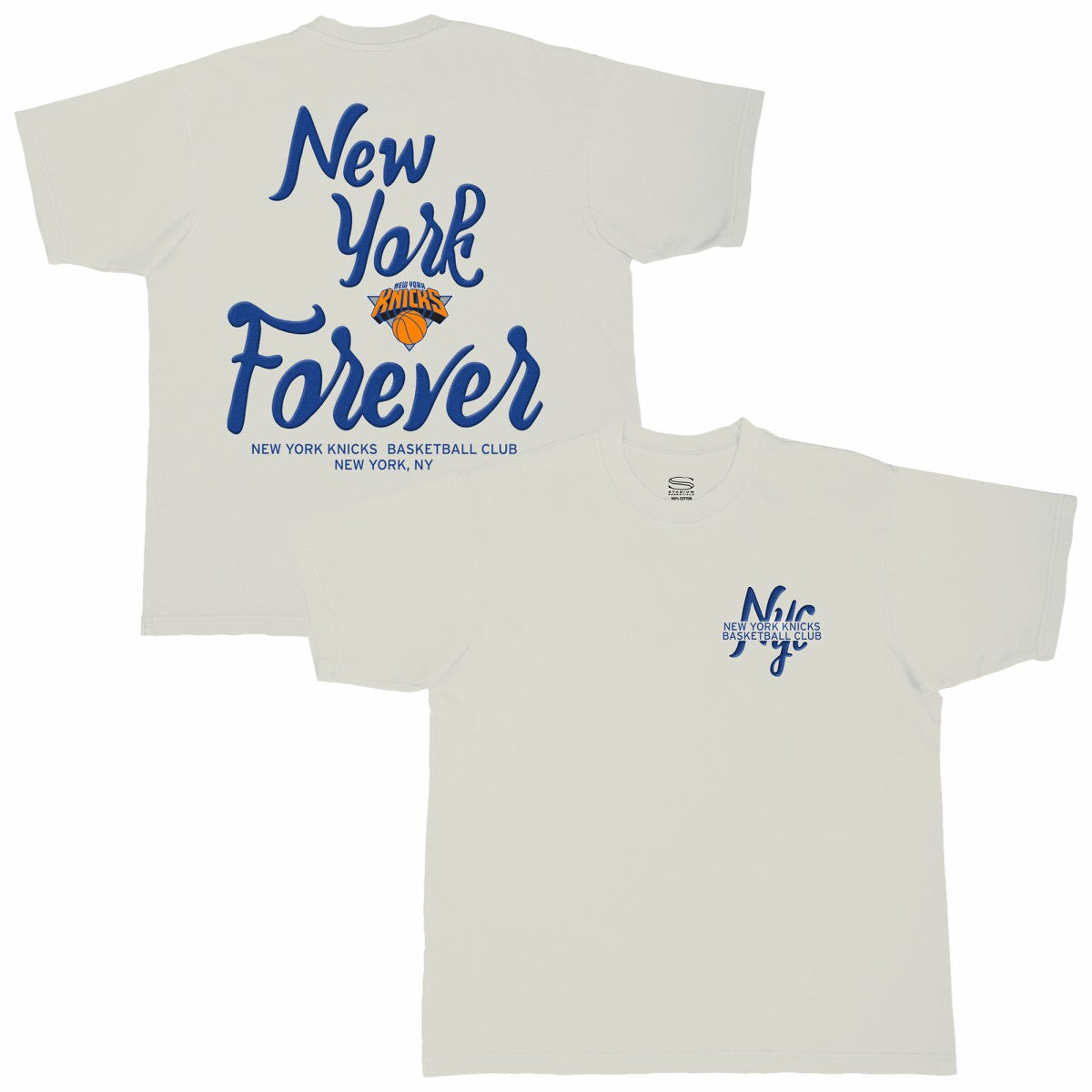 New York Knicks Stadium Essentials Unisex Local Barfly Urban T-Shirt For Sale