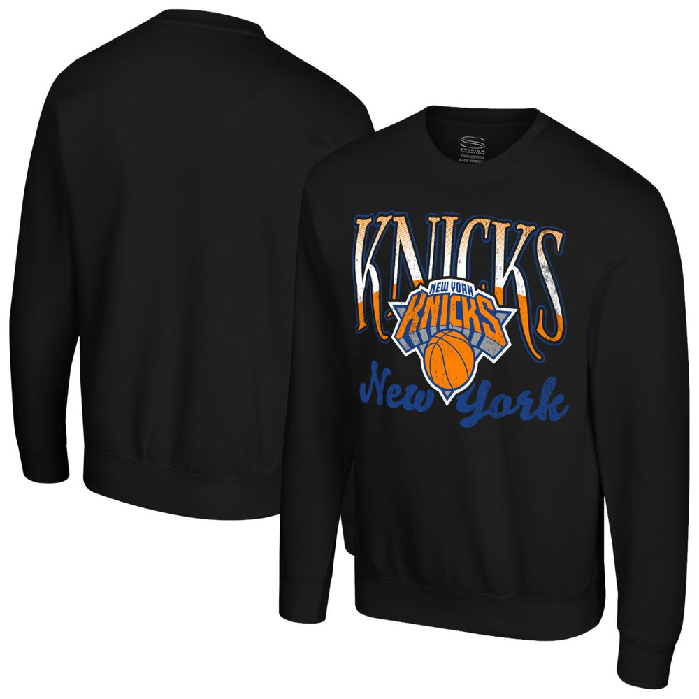 New York Knicks Stadium Essentials Unisex Sky High Fleece Sweatshirt Discount