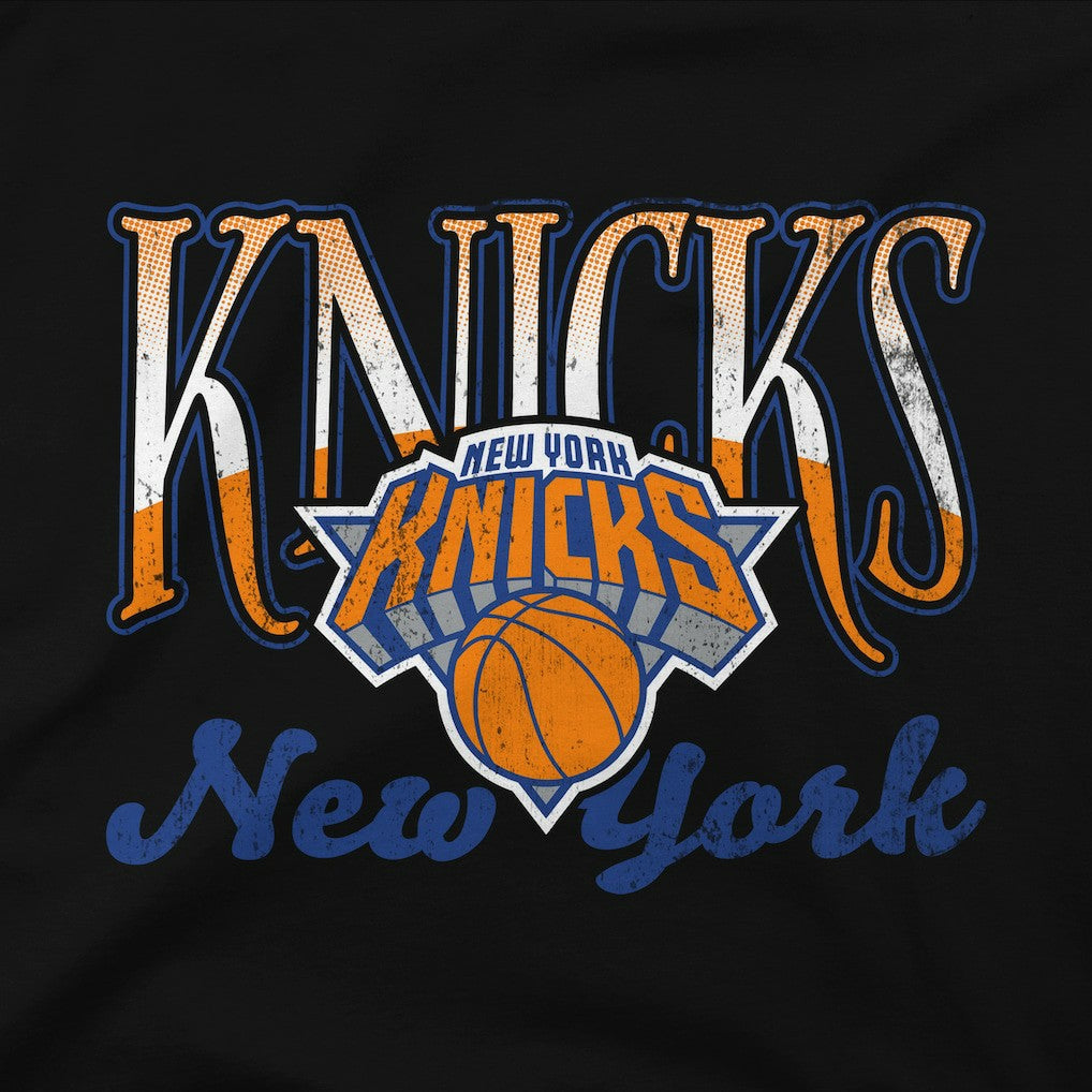 New York Knicks Stadium Essentials Unisex Sky High Fleece Sweatshirt Discount