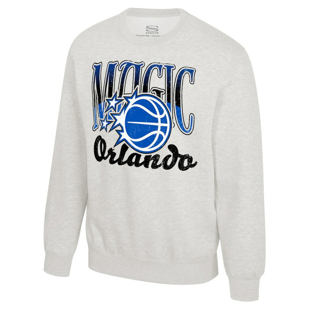 Orlando Magic Stadium Essentials Unisex Sky High Fleece Sweatshirt On Sale